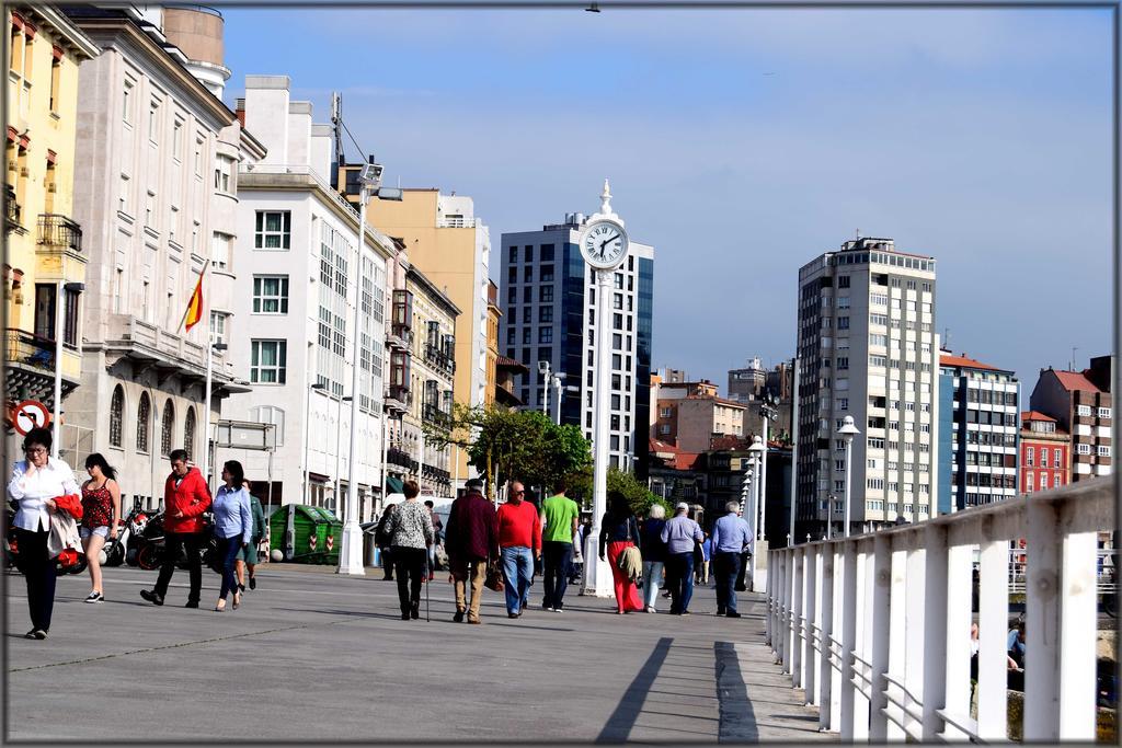 Hostel Gijón Centro Buitenkant foto